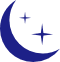 Night crescent icon