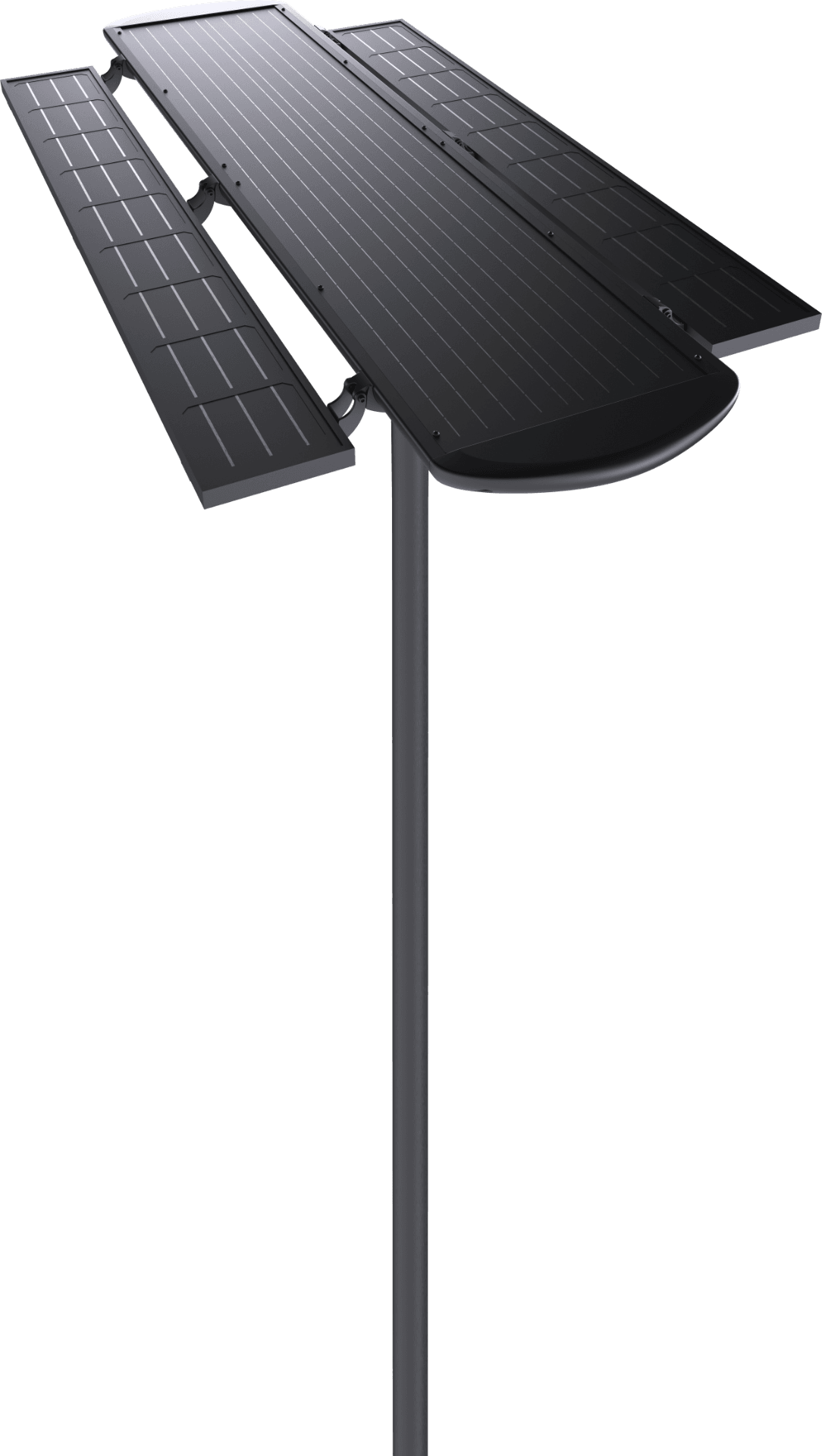 top solar panel setup