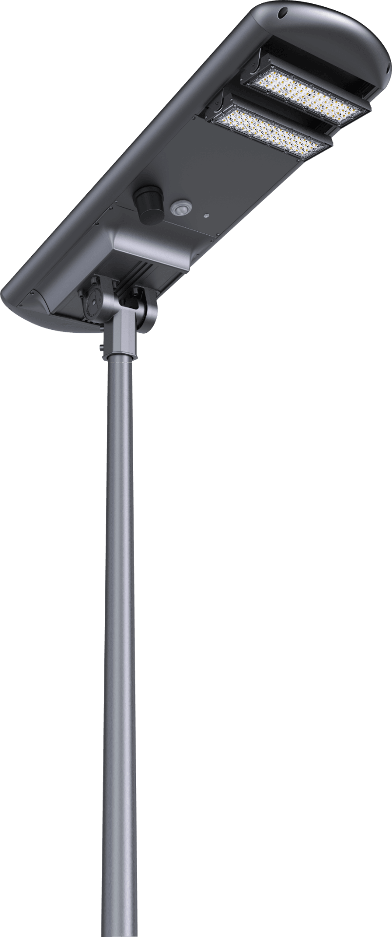 DC port being indicated on the luminaire.